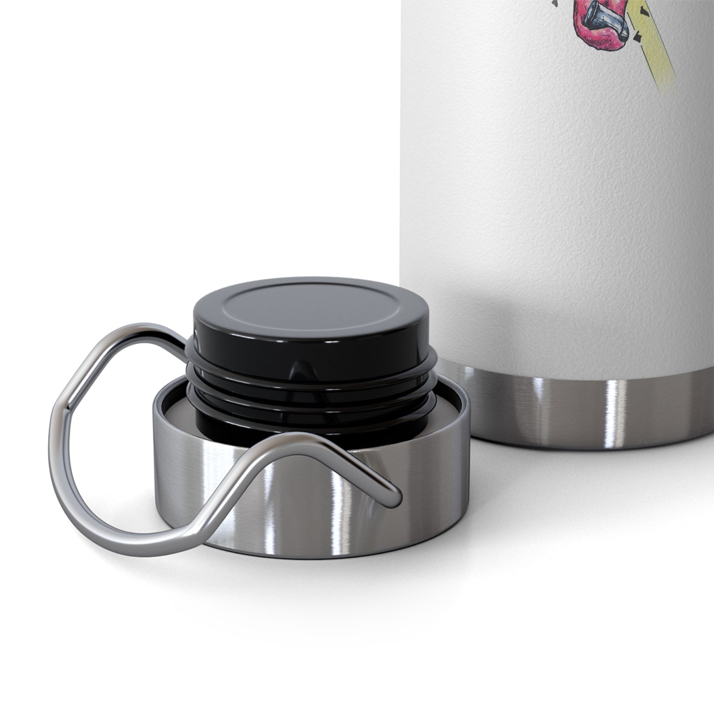 The Silver Cure Copper Vacuum Insulated Bottle, 22oz