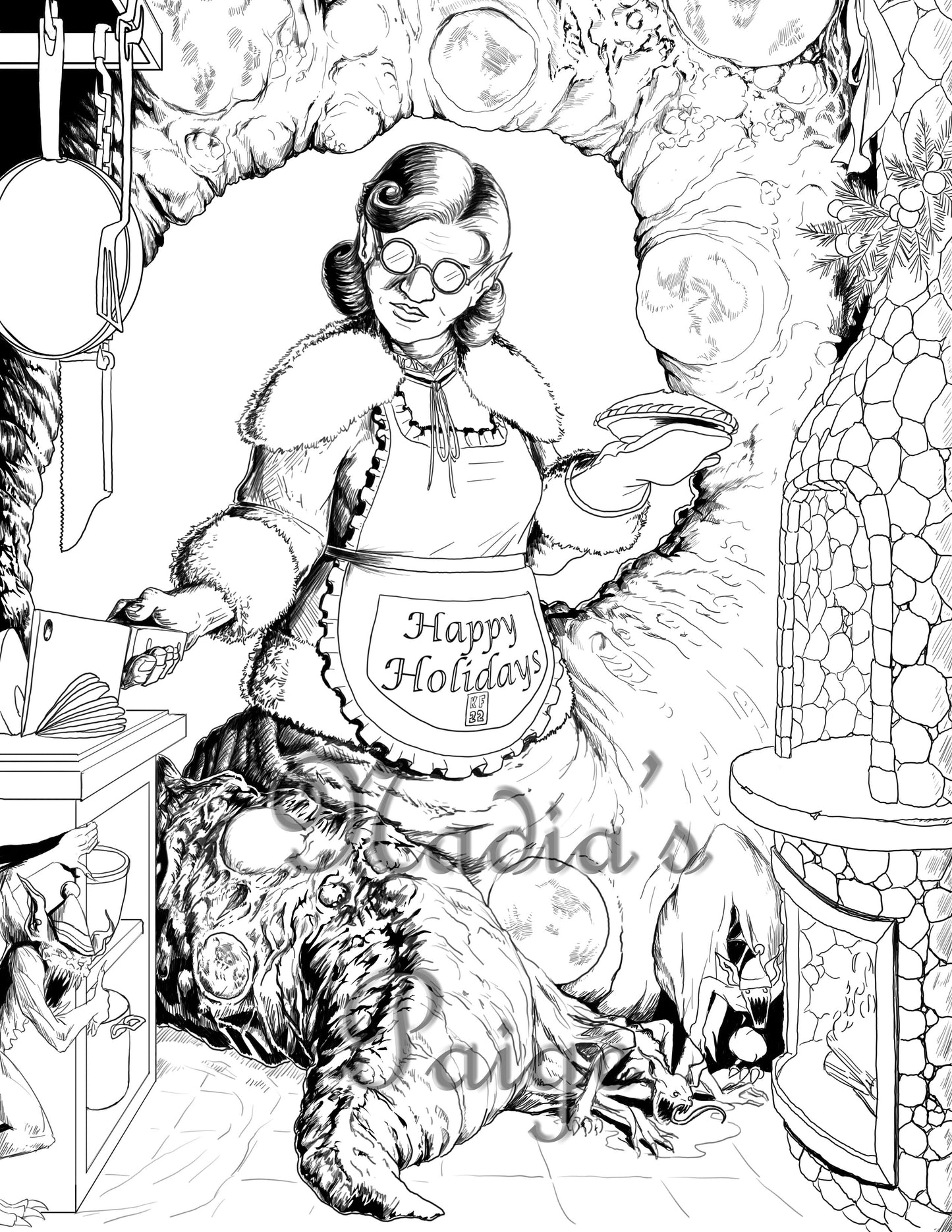 Dark Christmas: Mrs. Claus