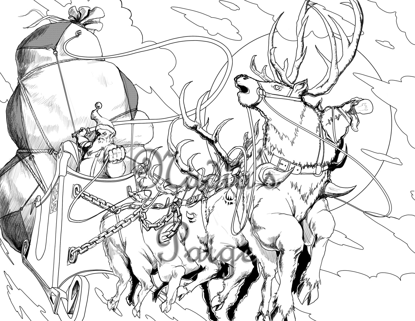 Dark Christmas: Reindeer