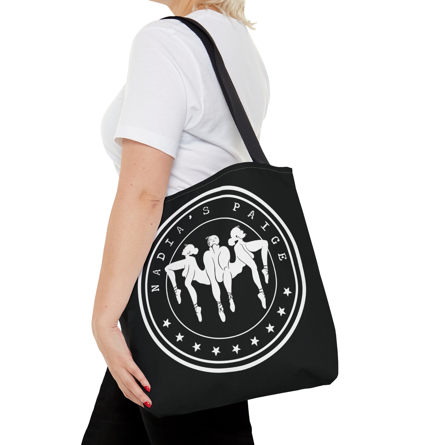 Nadia's Paige® Black Tote Bag