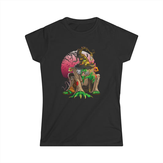 Nadia's Paige® The Blood Moon Witch Feminine Softstyle Tee