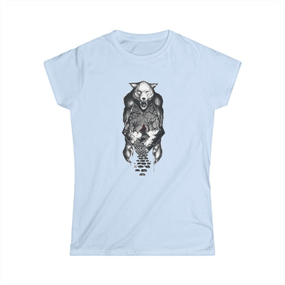 Nadia's Paige® The Path of Wolves Feminine Softstyle Tee