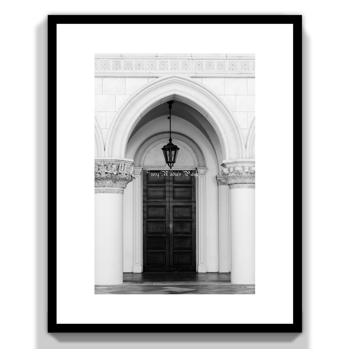 Una puerta veneciana